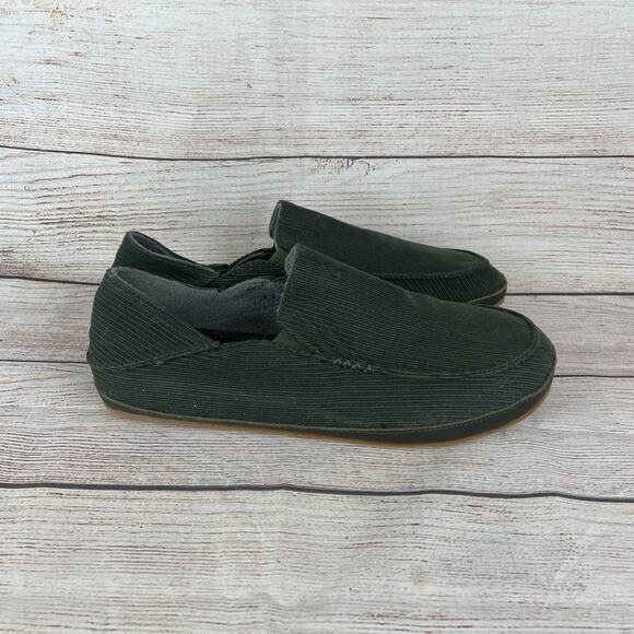 Olukai Moloa Mens Sz 14 Slippers Hunter Green main image 7